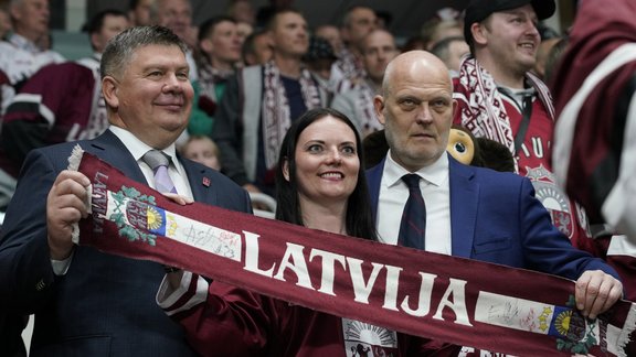 Hokejs, pārbaudes spēle: Latvija - Krievija - 31