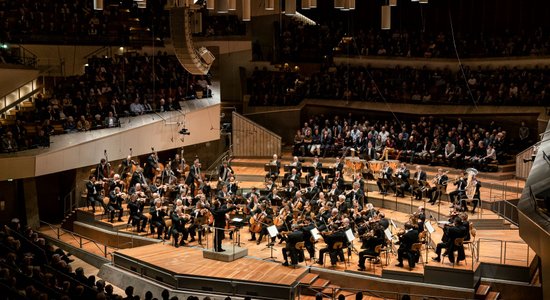 Berlīnes filharmoniķi Liepājas koncertzālē sniegs iespaidīgo 'Eiropas koncertu'