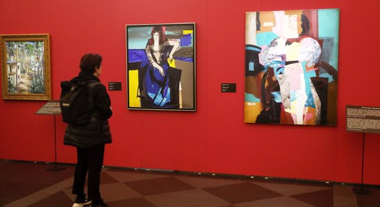 ФОТО: В музее "Рижская биржа" открылась выставка латышских художников ХХ века