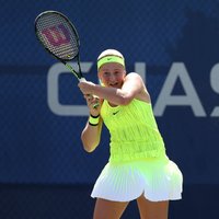 Ostapenko 'US Open' spēlē pret Kvitovu iegāž daudzās kļūdas
