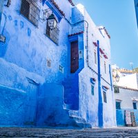 Brīnumaina vieta - zilā pilsēta Marokā