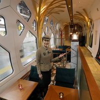 ФОТО: Первый взгляд на японский "лакшери" поезд-отель "Остров четырех времен года"