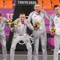 Parīze 2024: 3x3 basketbola komandā iekļauti divi no četriem olimpiskajiem čempioniem