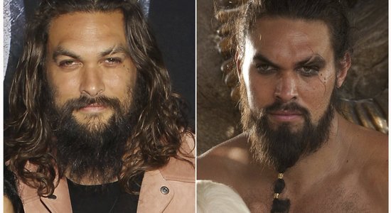 Džeisons Momoa pēc 'Troņu spēles' slīcis parādos