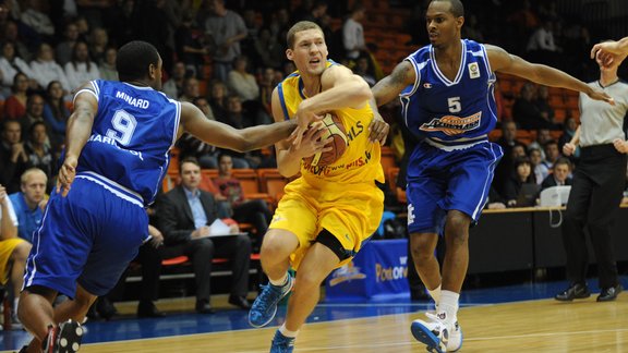 Eiropas kauss basketbolā: Ventspils - Azovmash - 2