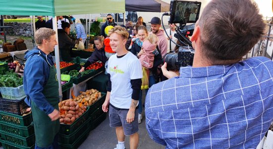 Ar bio dārzeņiem uz 'tu'! Saimnieka Gustava stāsts