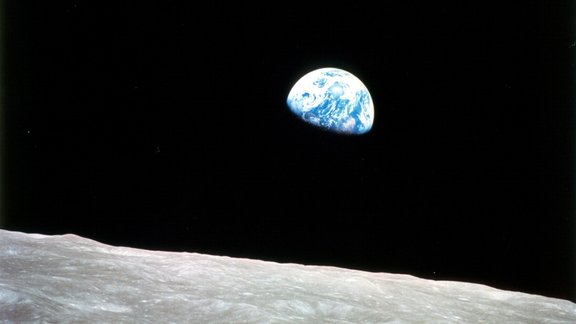 Zeme no Mēness orbītas "Apollo 8" misijas laikā