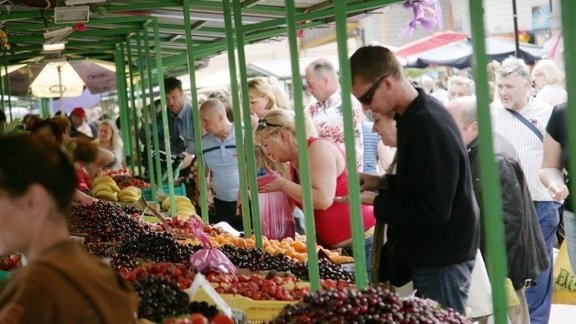 Продукты в Риге оказались дороже, чем в Москве