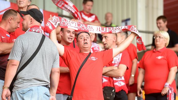 Futbols, UEFA Čempionu līgas kvalifikācija: Jūrmalas Spartaks - Belgradas Crvena Zvezda