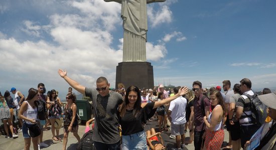 Latviešu ceļotāja iespaidi, apmeklējot slaveno Jēzus Kristus statuju Riodežaneiro