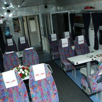 ФОТО: Как выглядит комфортабельный вагон Pasažieru vilciens