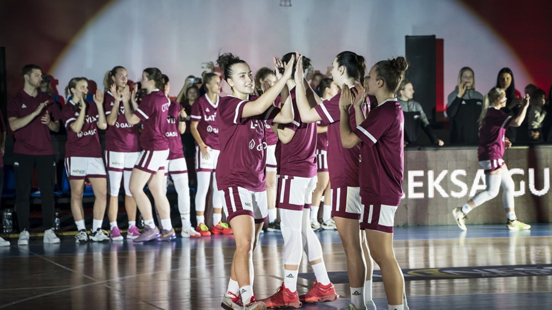 Nosaukts Latvijas sieviešu basketbola izlases sastāvs pirmajai EČ kvalifikācijas spēlei