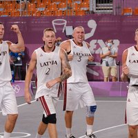 Latvijas 3x3 basketbolisti rezultatīvā spēlē nodrošina iespēju cīnīties par medaļām
