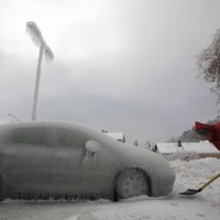 Словению парализовали снегопады и ледяные дожди