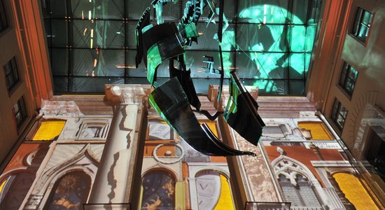 'Rīgas Biržā' rādīs 'Gondolai' veltīto skaņas un gaismas uzvedumu