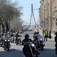 В субботу набережную Риги перекроют из-за парада байкеров