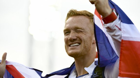 Britains Greg Rutherford 