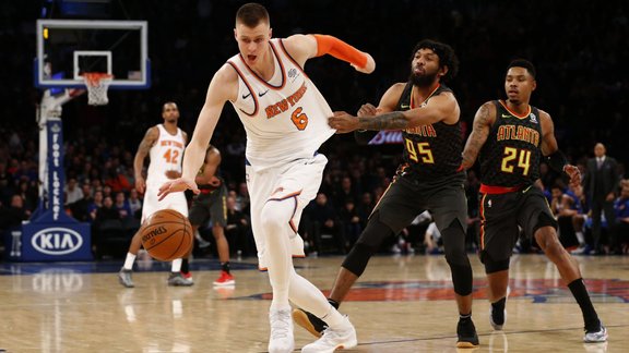 Basketbols, NBA spēle: Knicks - Hawks