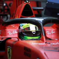 Miks Šūmahers savos F-1 debijas testos ar 'Ferrari' uzrāda otro labāko apļa laiku