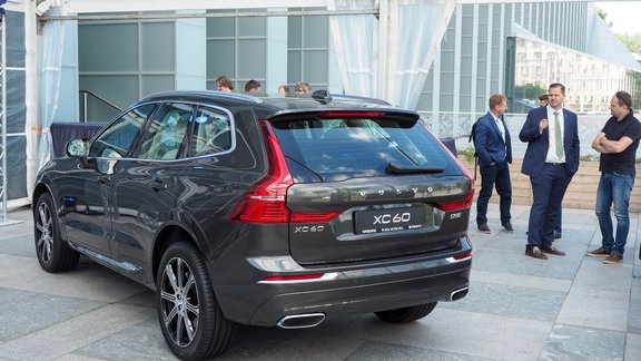 'Volvo XC60' prezentācija Rīgā