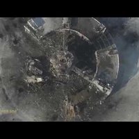 Video: Kā izskatās sagrautā Doņeckas lidosta no putna lidojuma