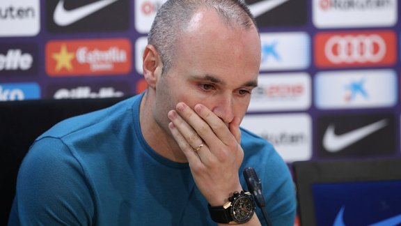 Injesta pēc 22 gadiem pamet 'FC Barcelona' Injesta pēc 22 gadiem pamet 'FC Barcelona'