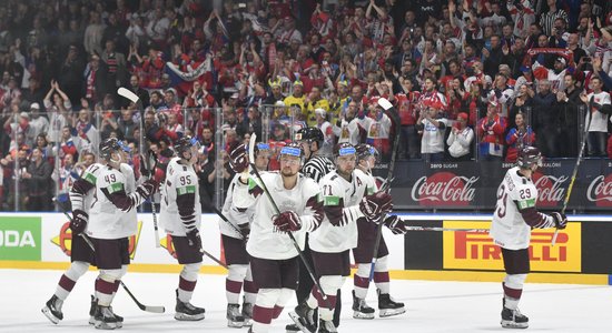 Latvijas izlasei pēcpusdienas cīņa pret gandrīz perfekto Krieviju