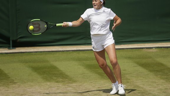 Teniss, Vimbldonas čempionāts: Jeļena Ostapenko - Vitālija Djatčenko - 6