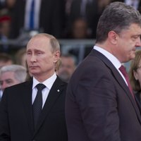 Putins un Porošenko telefonsarunā apsprieduši Ukrainas konflikta risinājumus