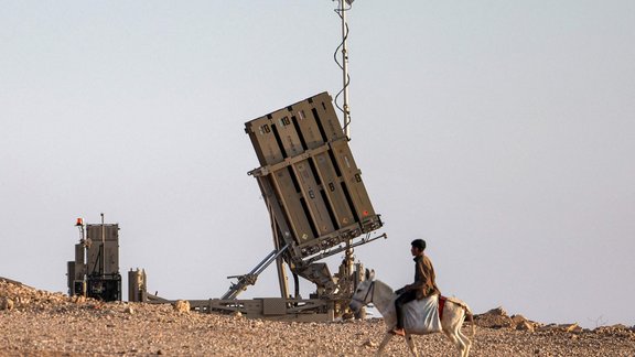 Iron Dome Israel air defence missiles