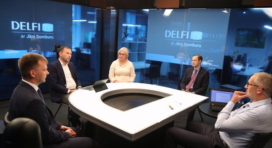 'Delfi TV ar Jāni Domburu' atbild Rīgas pagaidu vadība. Pilns ieraksts