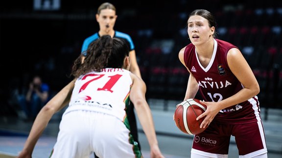 Basketbols, Eiropas U-20 čempionāts: Latvija - Portugāle