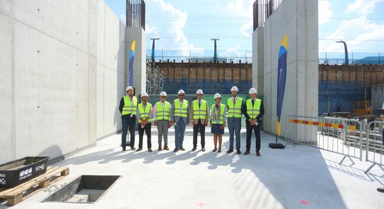Торжественно заложен первый камень пассажирского терминала Rail Baltica в Таллине