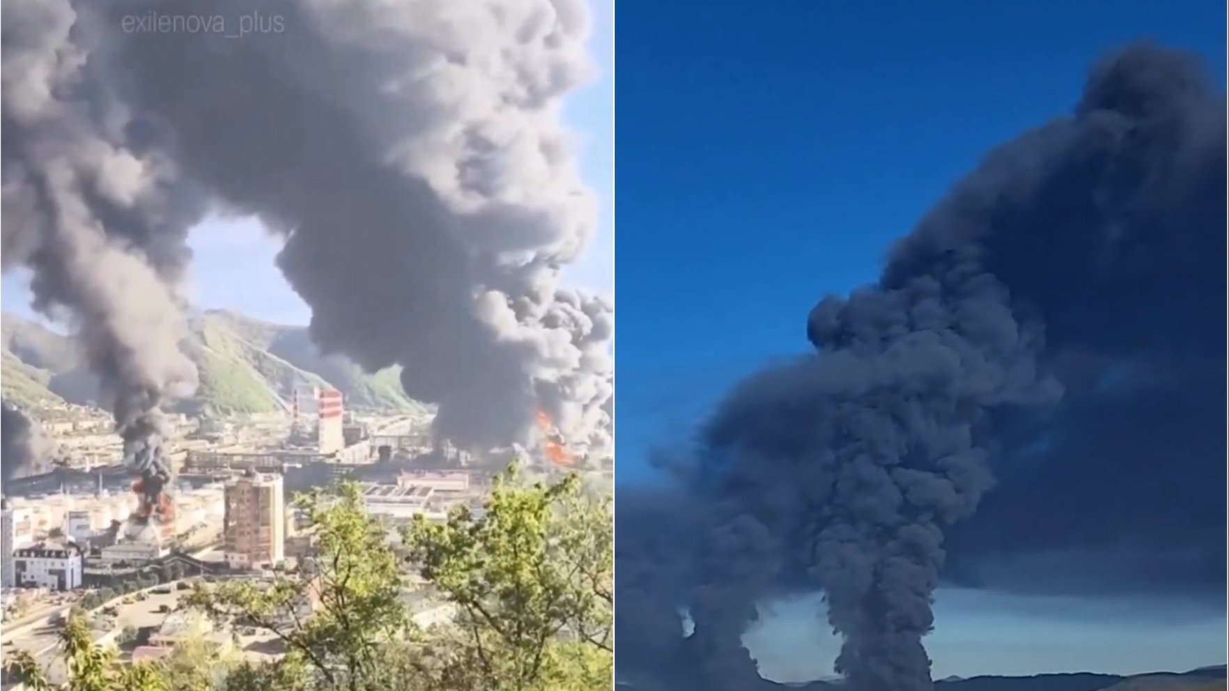 Pēc dronu uzbrukuma Tuapsē atkal deg naftas rezervuāri