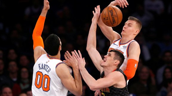 Basketbols, NBA spēle: Knicks - Hawks