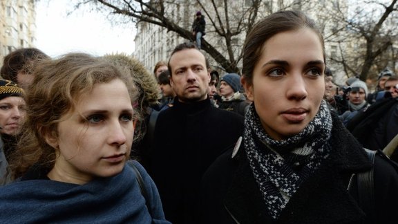 Alyokhina and Tolokonnikova Pussy Riot