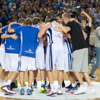 Igaunijas basketbolisti pārbaudes spēlē nosargā pirmajā puslaikā iegūto pārsvaru