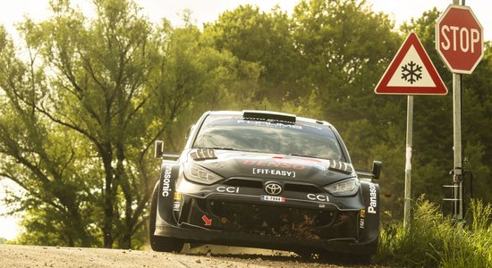 Foto: Jaudīgās WRC mašīnas Latvijas ceļos – publiskoti visi 'Tet Rally Latvia' ātrumposmi