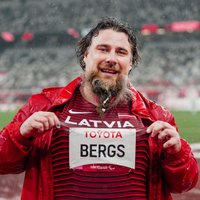 Bergs ar jaunu Eiropas rekordu izcīna piekto vietu paralimpisko spēļu lodes grūšanas sacensībās