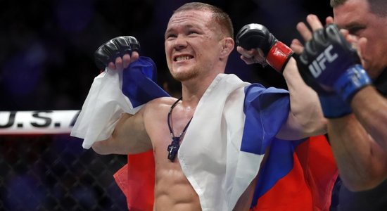 Российский боец Петр Ян победил американца и стал временным чемпионом UFC