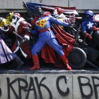 Оскверненный в Софии памятник Советской армии отмыт