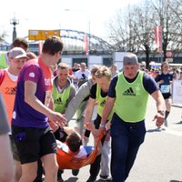 13 Rīgas maratona dalībnieki nogādāti ārstniecības iestādēs