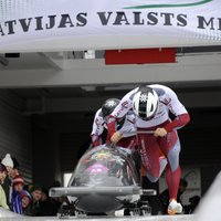 Latvijas sajūsma par panākumiem skeletonā un bobslejā