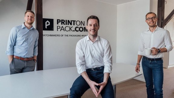 PrintOnPack.com dibinātāju komanda