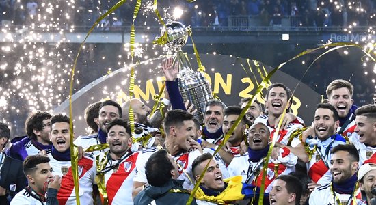 Šā gada skandalozajā 'Copa Libertadores' triumfē 'River Plate'