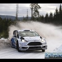 Video: Zviedrijas WRC rallija 'iesildīšanās' ātrumposms