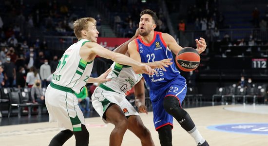 'Žalgiris' atkārto kluba antirekordu; Kuruca 'Baskonia' smaga sakāve Sanktpēterburgā