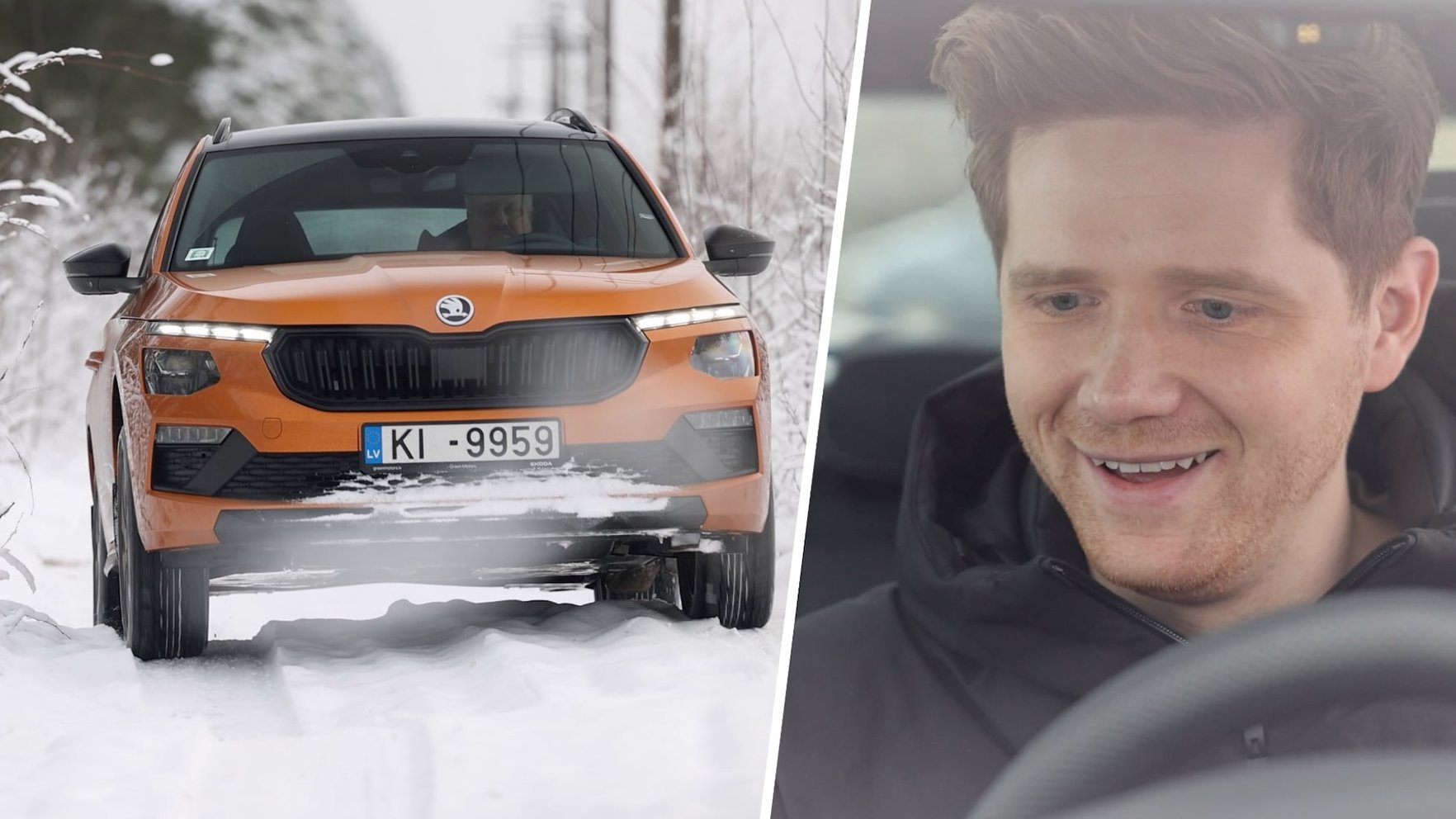 Video: Mārtiņš Spuris izmēģina "Škoda Kamiq" apvidnieku