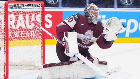 Hokejs, pasaules čempionāts 2024. Latvija - Zviedrija