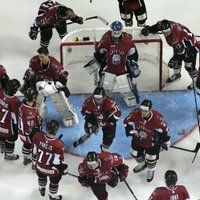 Latvijas hokeja izlase pārbaudes spēlē tiekas ar Slovākiju